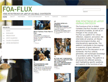 Tablet Screenshot of foa-flux.net